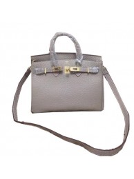 Knockoff Hermes Birkin 25CM Tote Bag Original Leather H25 Grey Tl1323JF45
