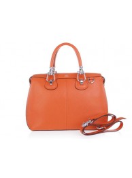 Knockoff Hermes Calfskin Leather Shoulder Bag H0322 Orange Tl1709tp21