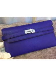 Knockoff Hermes Kelly Wallet Epsom Leather H009 Royal Tl2097iV87