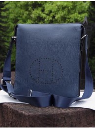 Knockoff Hermes Messenger Bag Original Calf Leather H80014 Royal Tl1298WW40