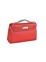 Knockoff Hermes MINI Kelly 22cm Tote Bag Calfskin Leather Red Tl1537yK94