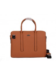 Knockoff Hermes Original Calf Leather Briefcase M33991 Wheat Tl1728ch31