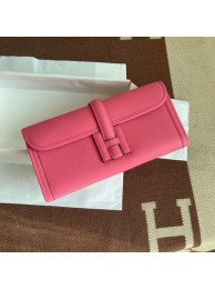 Replica Cheap Hermes Original jige swift Leather Clutch 37088 cherry blossoms Tl271QC68