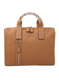Replica Hermes Briefcase Original Grainy Leather H8813 Wheat Tl1626KG80