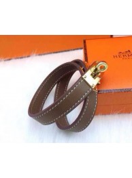 Replica Hermes Genuine Leather Bracelet HM0013B Tl2621cK54