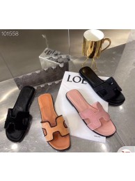 Replica Hermes lady Suede leather fashion Slipper HO818HMJ Tl3309ED66