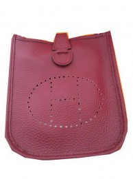 Replica Hermes mini Evelyne Messenger Bag H1608S Burgundy Tl1475rH96