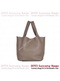 Replica Hermes Picotin Lock PM Bag in Clemence Leather 8615 Khaki Tl1850VA65
