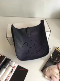 Top Hermes Evelyne 30cm Messenger Bag E3301 Black Tl916yq38
