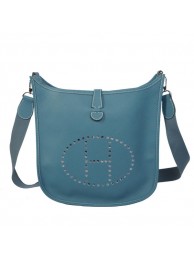 Top Hermes Evelyne Messenger Bag H1608 Light Blue Tl1736eo14